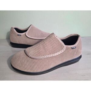 Propet Cush 'N Foot Corduroy Comfort House Shoes Sz. 11